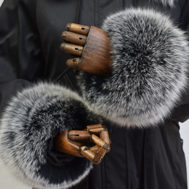 Kadınlar için tilki kürk manşe - Winter Clothing Pk incelemesi ve fiyatı
