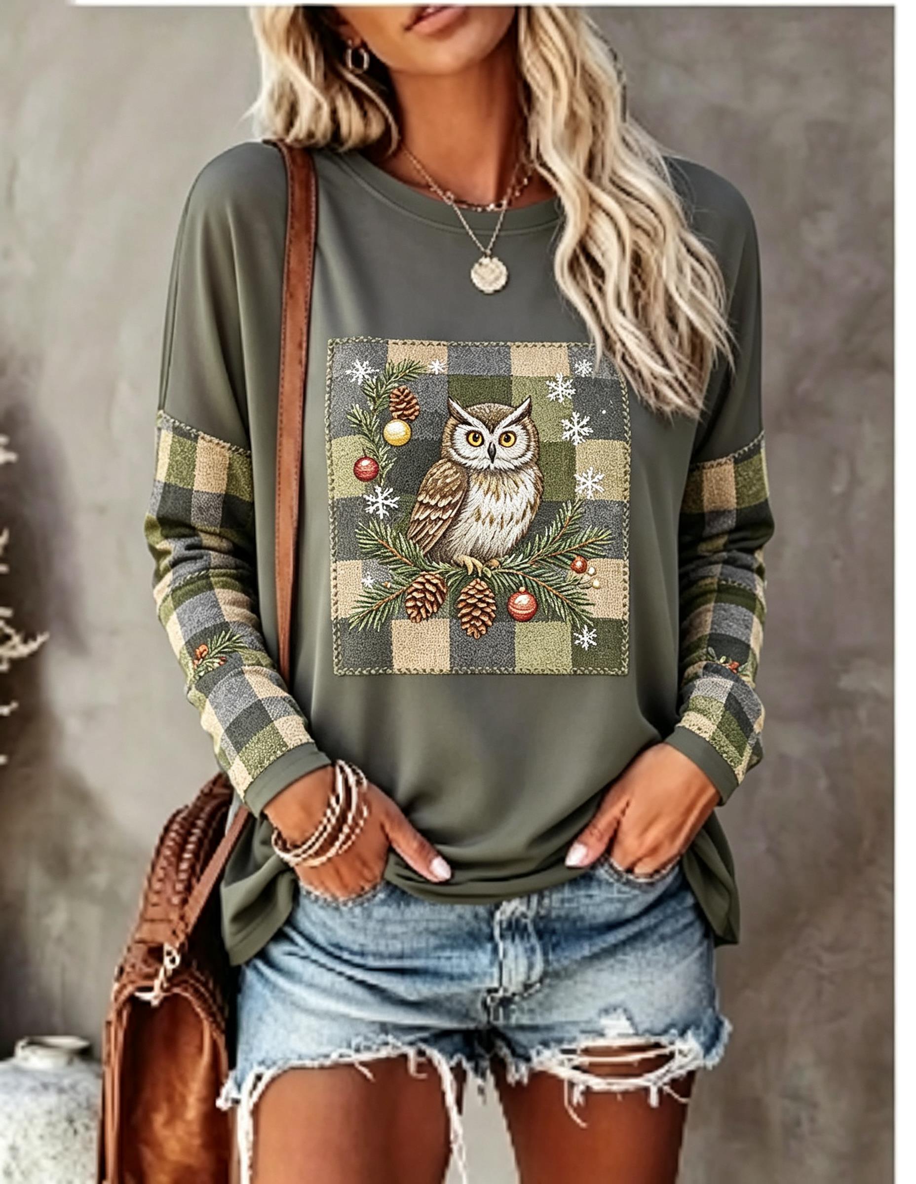 Kadın Uzun Kollu Tişört, Tilki - Winter Clothing For Women incelemesi ve fiyatı