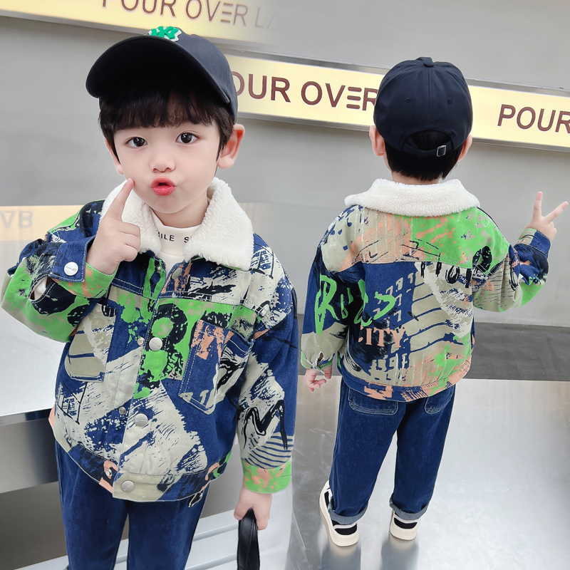 Çocuklar Bebek Sıcak Denim Cek - Winter Clothing Drawing incelemesi ve fiyatı